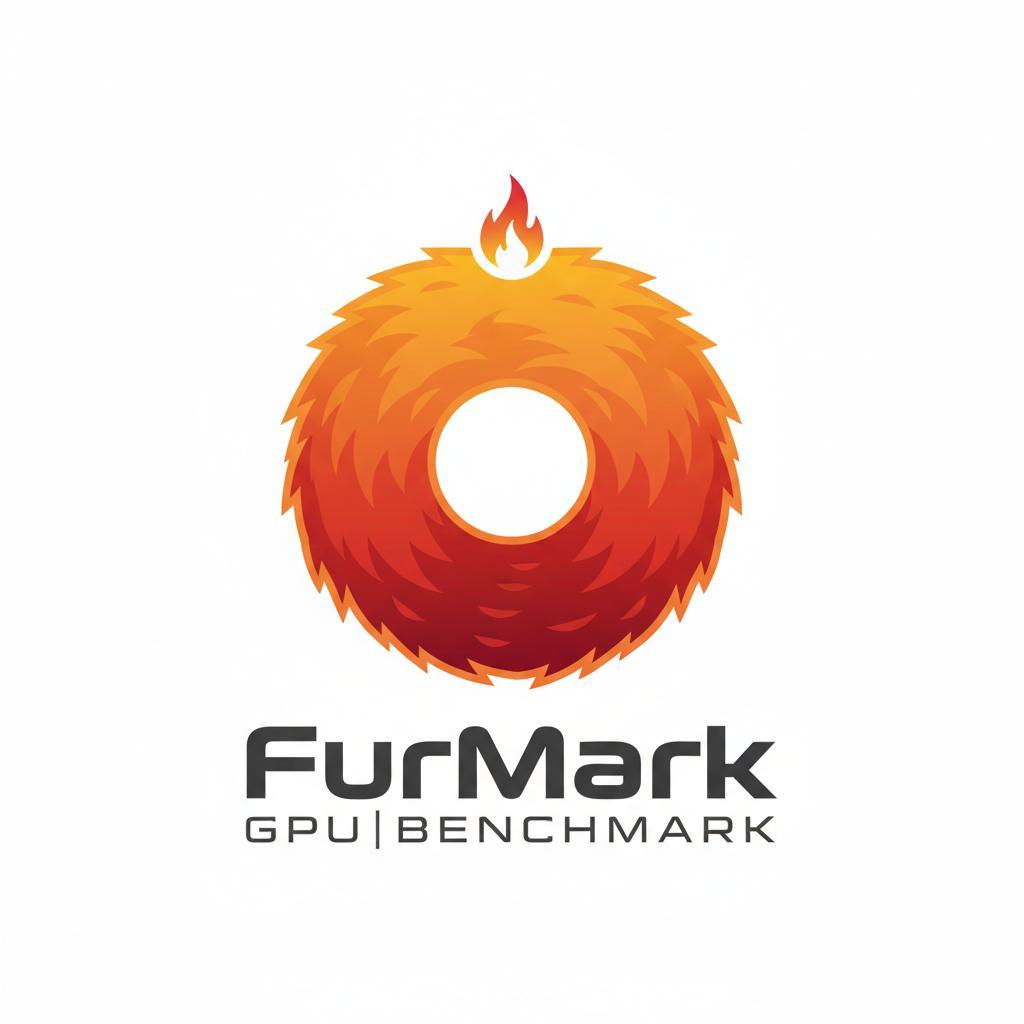 Square emblem icon representing the FurMark Windows graphics diagnostic suite